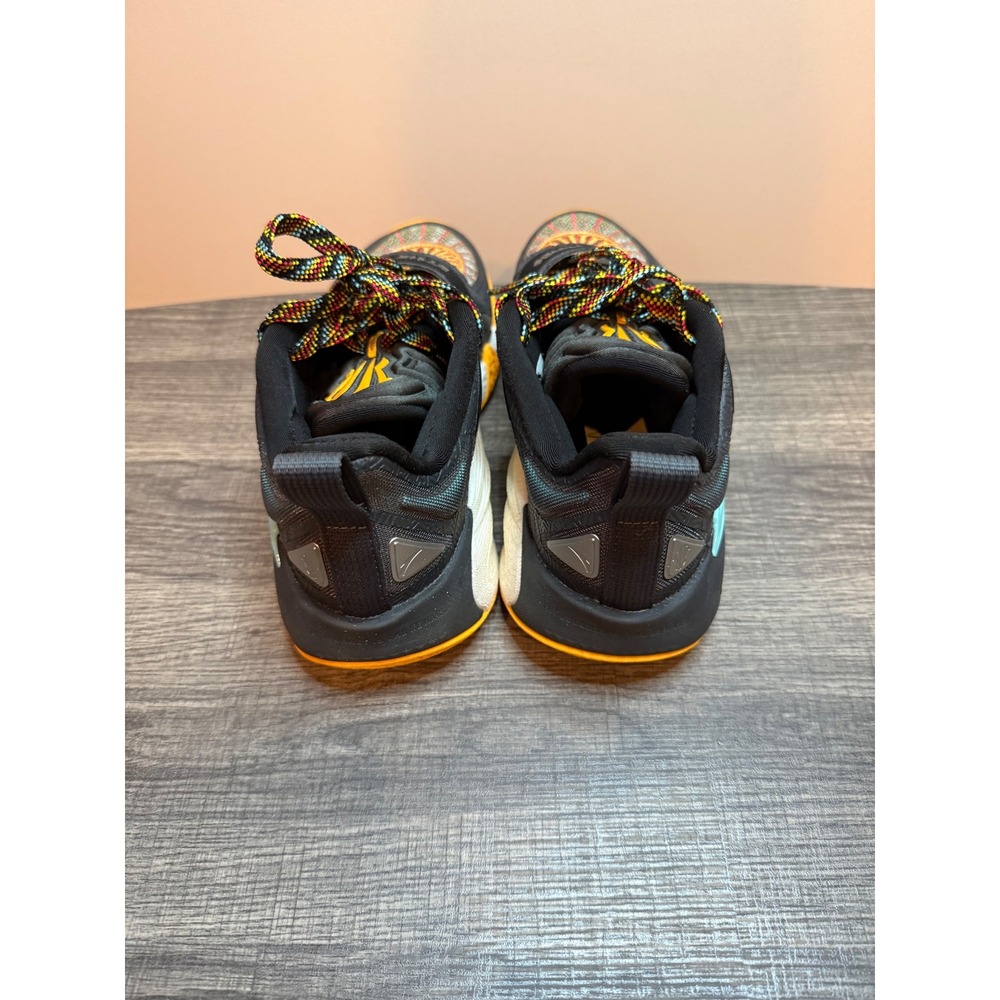 Kyrie Irving Basketball Shoes Mens Black Multi Color Low Top Sneakers - Picture 3 of 5